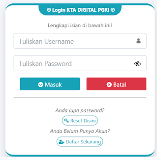 Register PGRI Hulusungaiutara - Persatuan Guru Republik Indonesia Cabang Hulusungaiutara